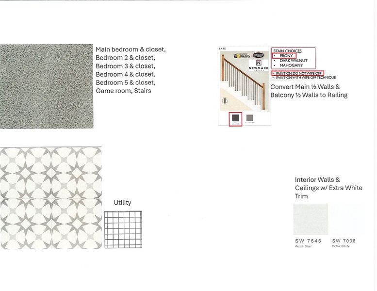 Sample of building materials used in homes in , Katy (Image 9).