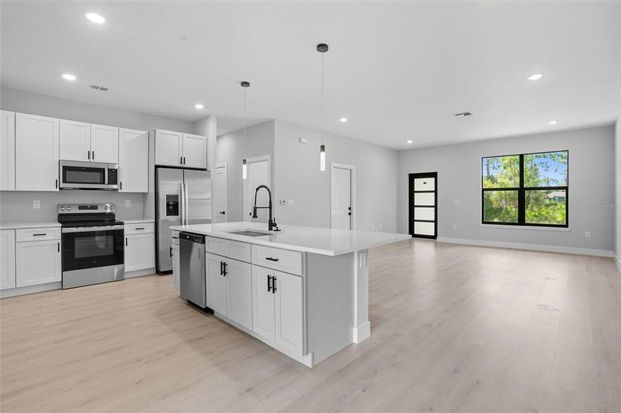 Furnished interior view inside a new home in , Lehigh Acres (Image 3).