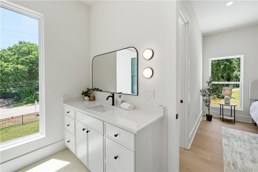 Furnished interior view inside a new home in , Lawrenceville (Image 62).