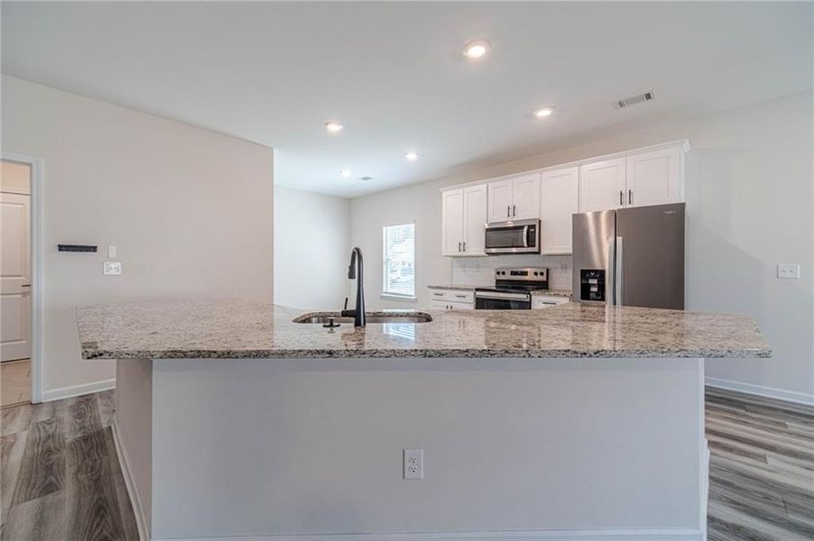 Furnished interior view inside a new home in , Dacula (Image 4).