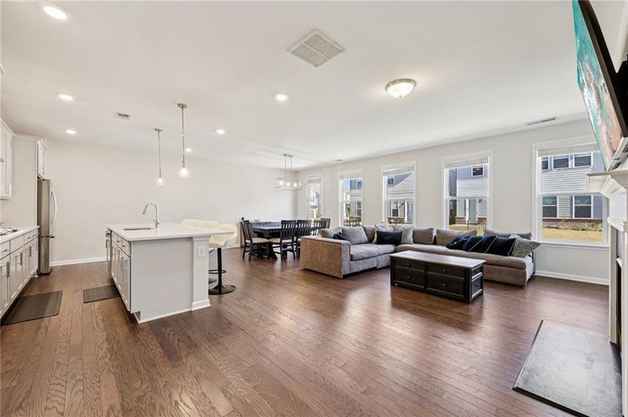 Furnished interior view inside a new home in Encore, Duluth (Image 24).