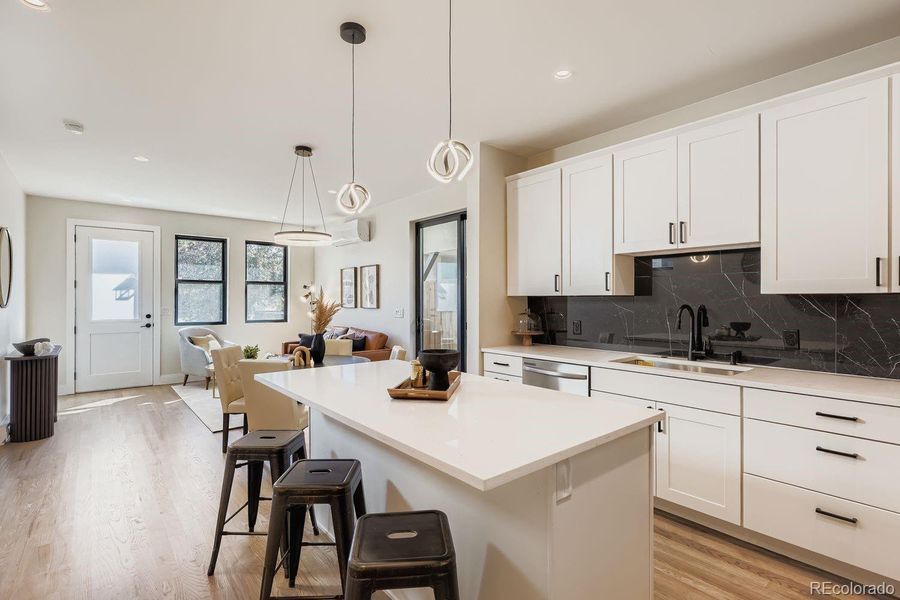 Furnished interior view inside a new home in , Denver (Image 10).
