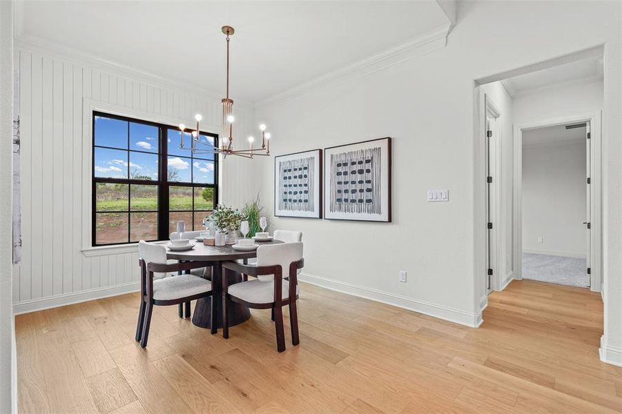 Furnished interior view inside a new home in Putteet Hill, Cresson (Image 27).