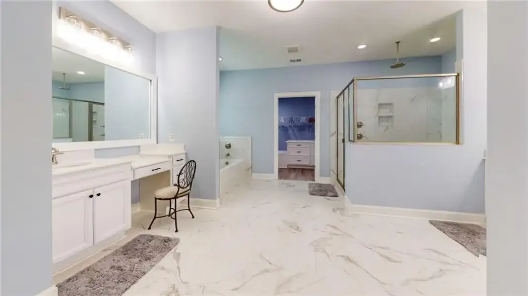 Furnished interior view inside a new home in , Rome (Image 31).