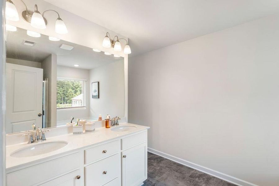 Furnished interior view inside a new home in , Hoschton (Image 31).