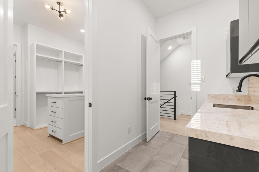 Furnished interior view inside a new home in , Houston (Image 9). Furnished interior view inside a new home in , Houston (Image 9).