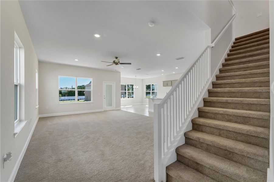 Representative unfurnished interior of a home built from the 2202- by Adams Homes in Winding Oaks, Weeki Wachee (Image 8).