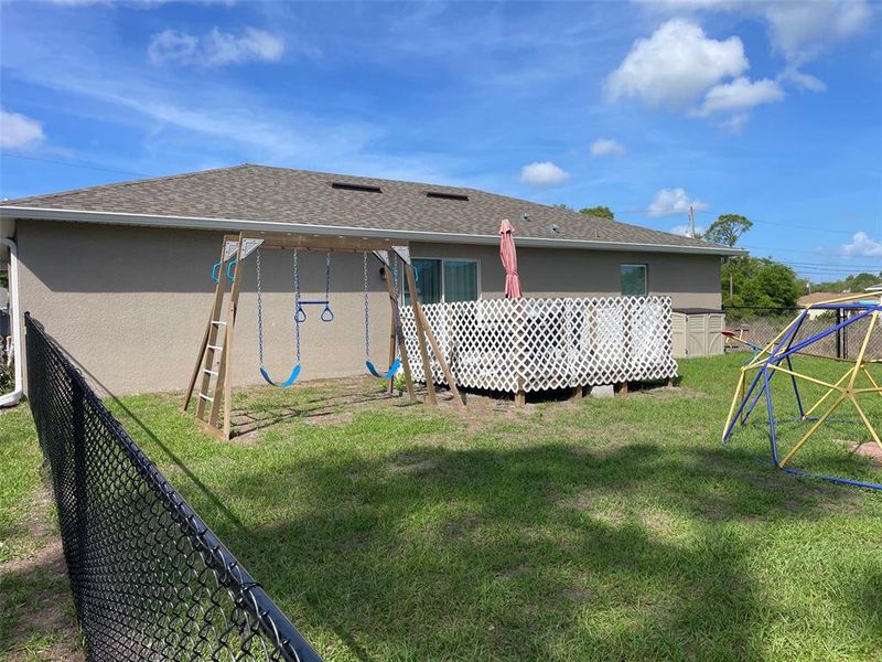 Exterior details and patio area of a home in , North Port (Image 3). Exterior details and patio area of a home in , North Port (Image 3).