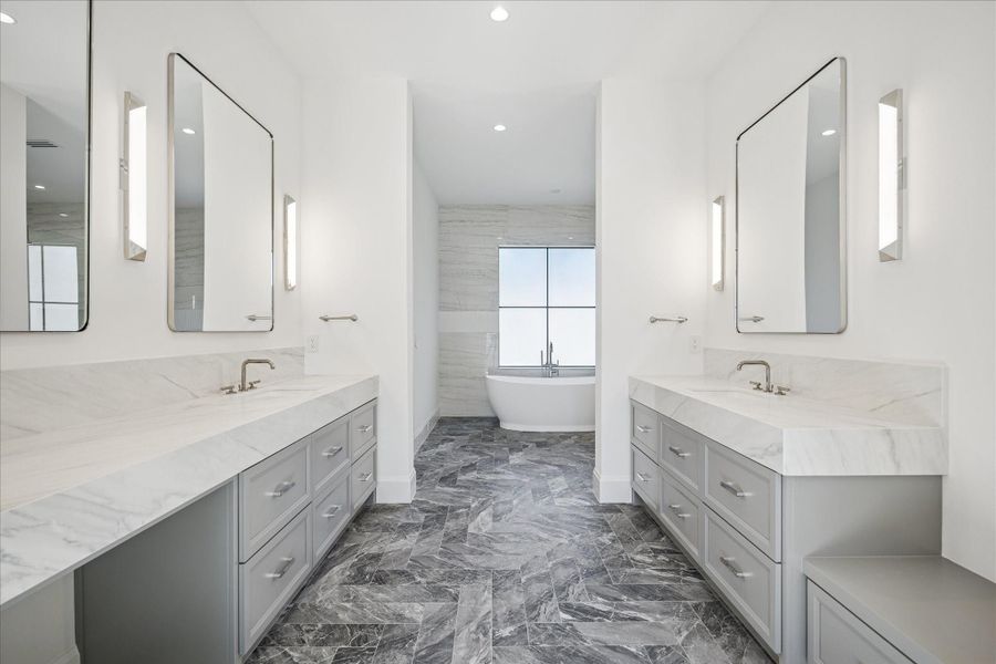 Furnished interior view inside a new home in , Houston (Image 8). Furnished interior view inside a new home in , Houston (Image 8).