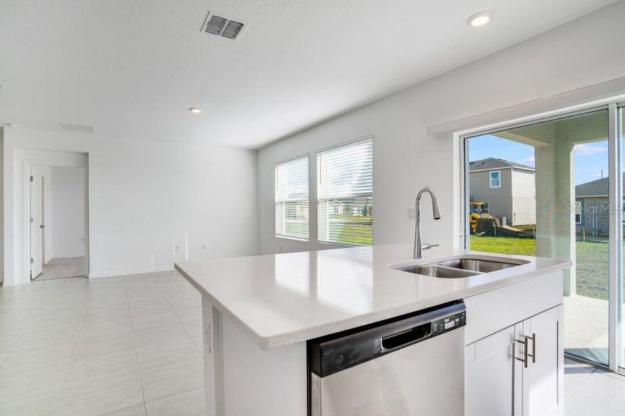 Furnished interior view inside a new home in Scenic Terrace, Lake Hamilton (Image 8).