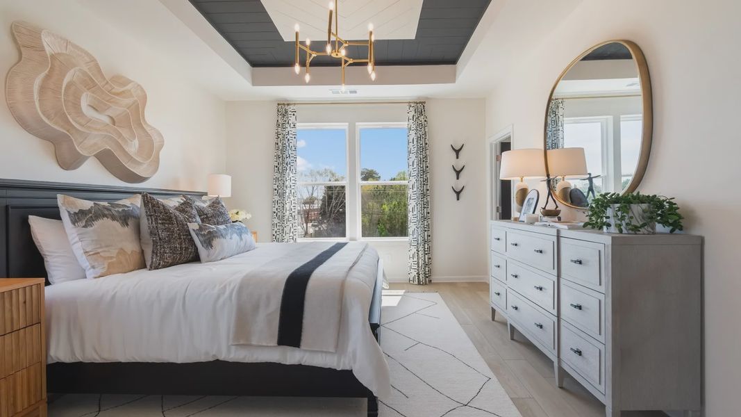 Furnished interior view inside a new home in Silverock, McDonough (Image 25).