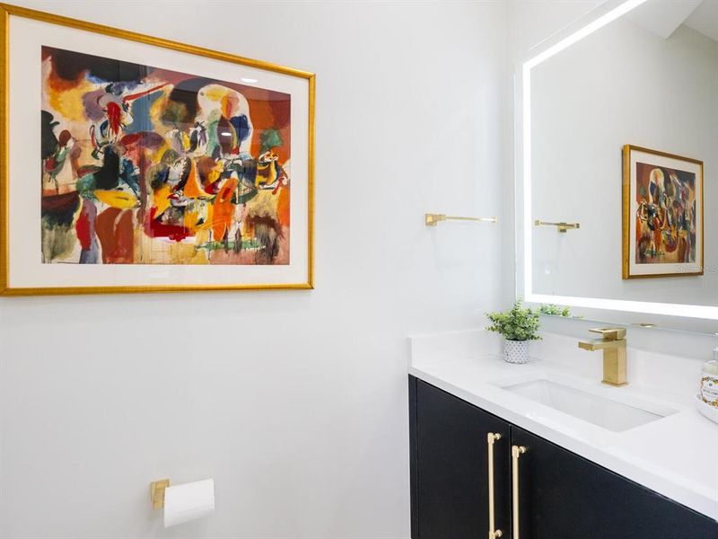 Furnished interior view inside a new home in , Sarasota (Image 7).