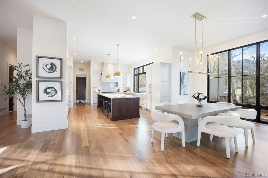 Furnished interior view inside a new home in , Colorado Springs (Image 21).