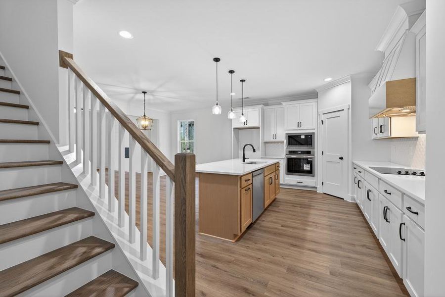 Furnished interior view inside a new home in , Statham (Image 11).