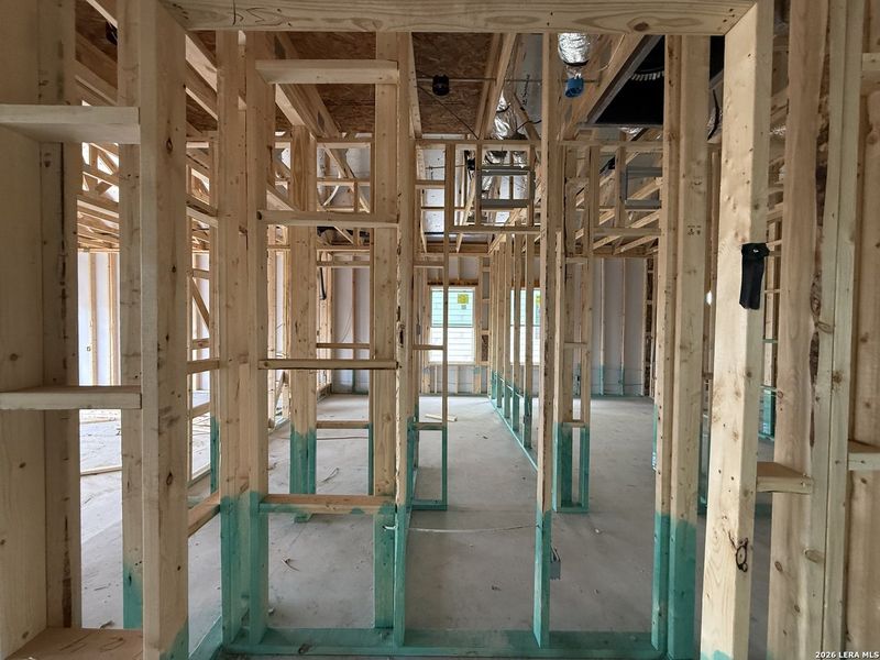 In-progress construction of a new home in The Wilder, Adkins, TX (Image 17).