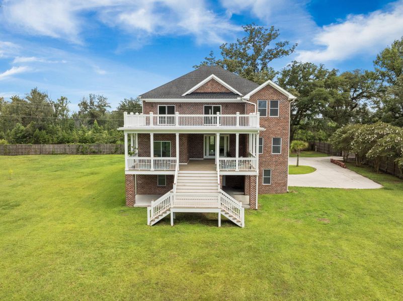 Front exterior of a new home in , Summerville, SC, highlighting curb appeal (Image 33). Front exterior of a new home in , Summerville, SC, highlighting curb appeal (Image 33).
