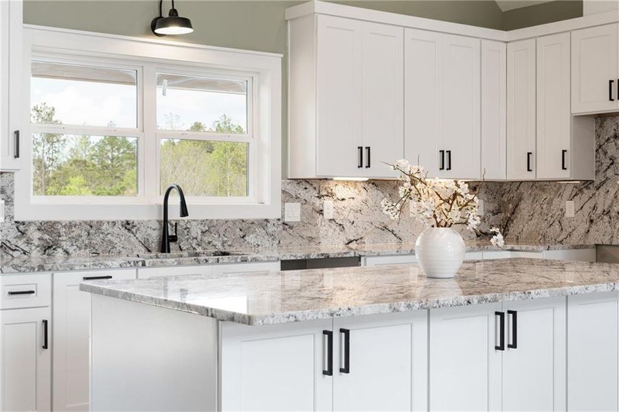 Furnished interior view inside a new home in , Talking Rock (Image 8).