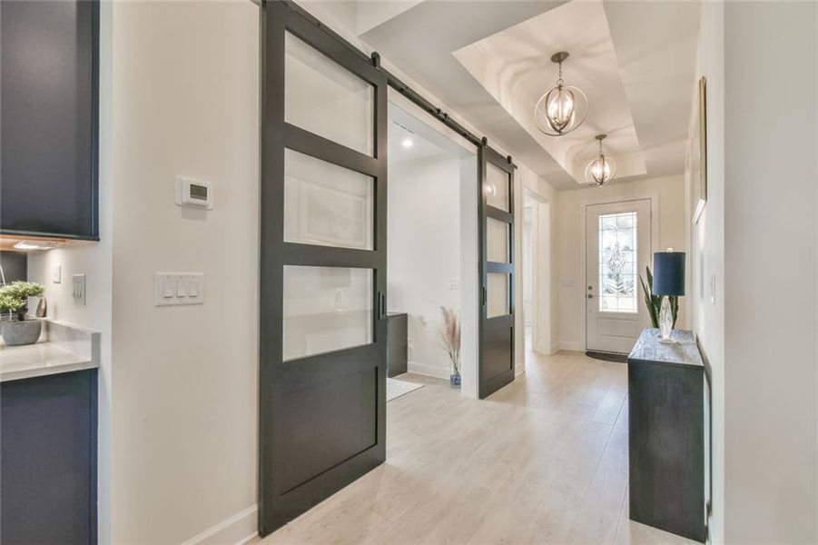 Furnished interior view inside a new home in , Hoschton (Image 7).