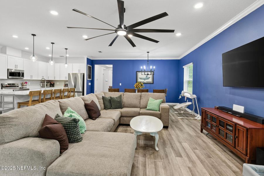 Furnished interior view inside a new home in Flagler Estates, Hastings (Image 35).