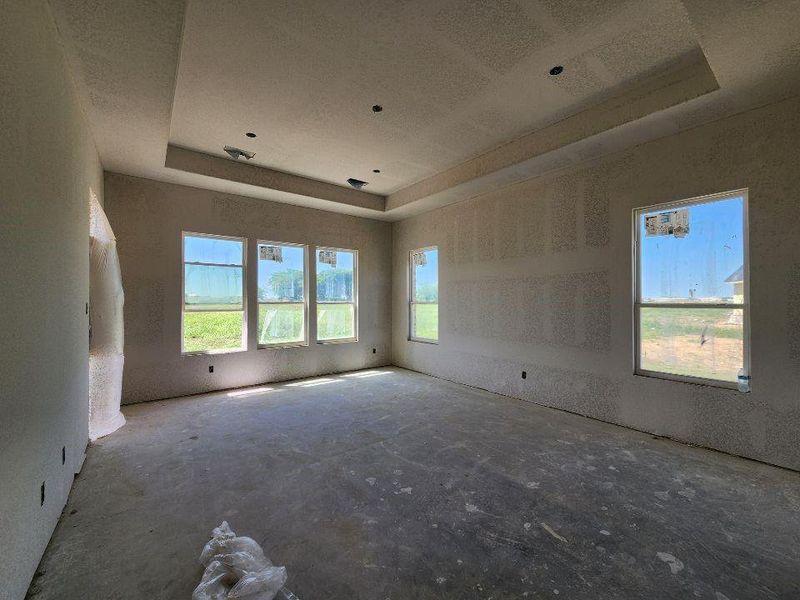 In-progress construction of a new home in Rocky Top, Krum, TX (Image 11).