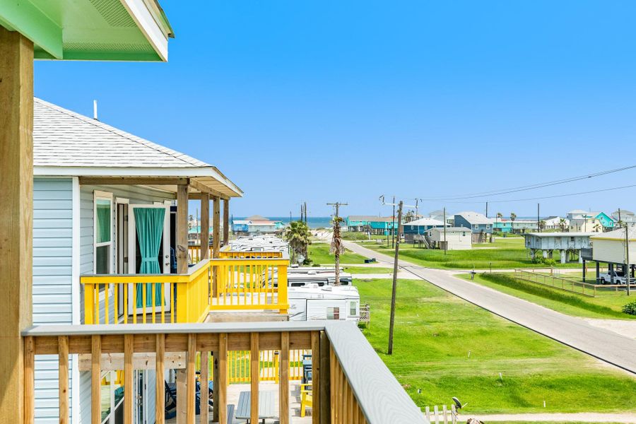 Corner views down Texas