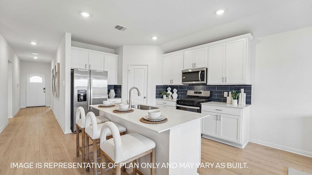 Furnished interior view inside a new home in Briarwood, Elgin (Image 8).