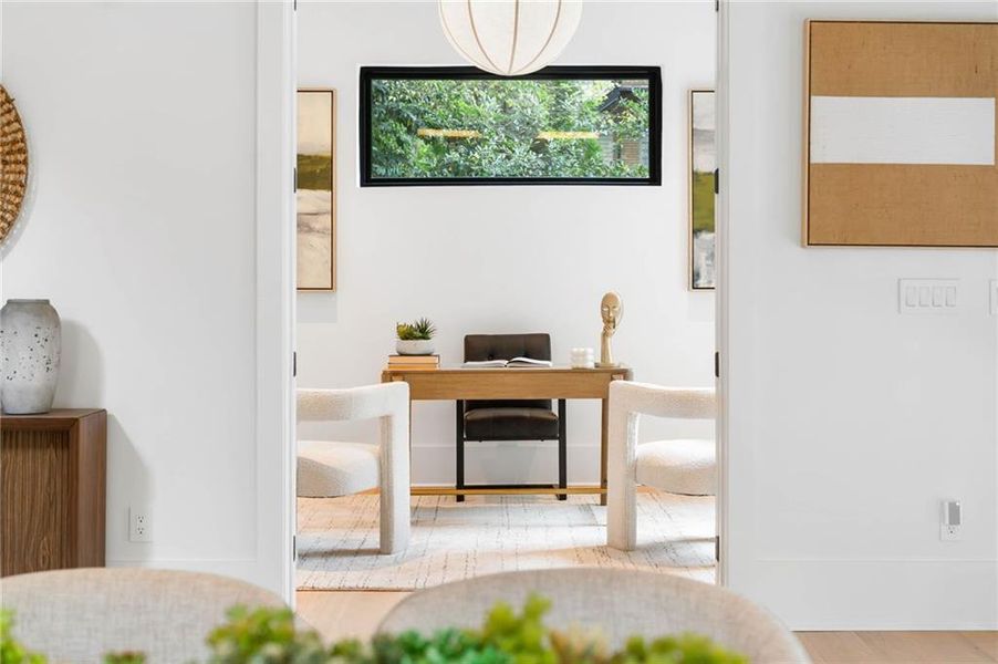 Furnished interior view inside a new home in , Atlanta (Image 12). Furnished interior view inside a new home in , Atlanta (Image 12).