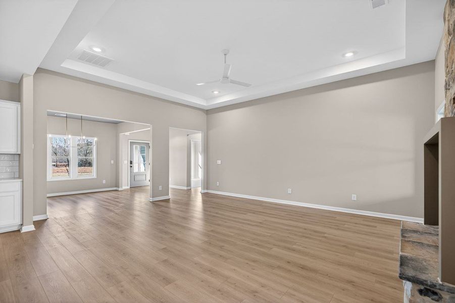 Spacious, unfurnished interior of a new home in Blackwelder Bluff, Bowdon (Image 25).