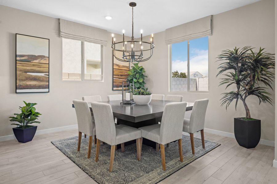 Dining Room | Clementine | Mandarin at Citrus Park | New Homes in Goodyear, AZ | Landsea Homes