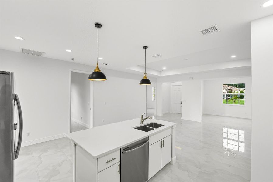 Furnished interior view inside a new home in , Port St. Lucie (Image 11). Furnished interior view inside a new home in , Port St. Lucie (Image 11).