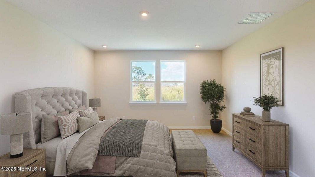 Furnished interior view inside a new home in Lakes at Bella Lago, Green Cove Springs (Image 4).