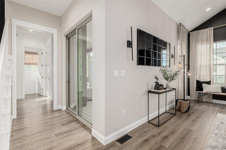 Furnished interior view inside a new home in Westerly, Erie (Image 26).