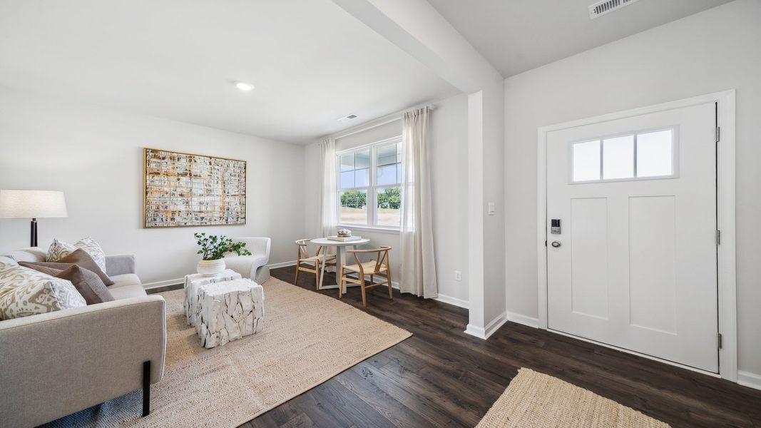 Representative furnished interior of a home built from the Hayden by D.R. Horton in Tooley Harbor, Elizabeth City (Image 17).