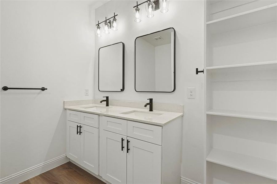 Furnished interior view inside a new home in , Dallas (Image 5).