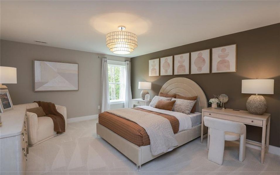 Furnished interior view inside a new home in , Pendergrass (Image 12).