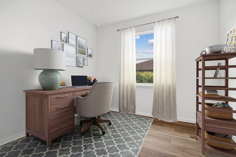 Furnished interior view inside a new home in , Palm Coast (Image 11).