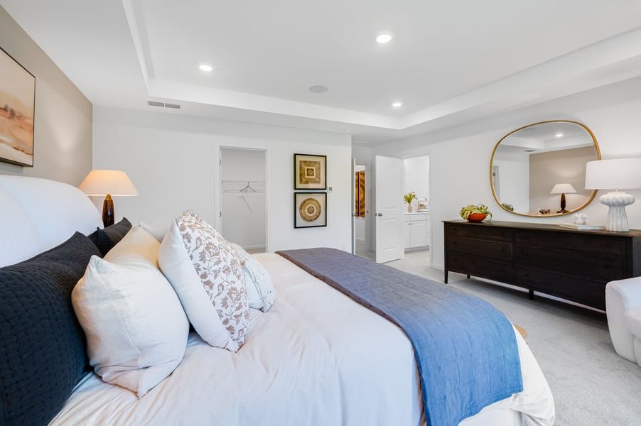 Furnished interior view inside a new home in Windance Lake, Loganville (Image 19).