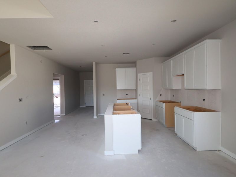 In-progress construction of a new home in Cascades at Onion Creek, Austin, TX (Image 10).