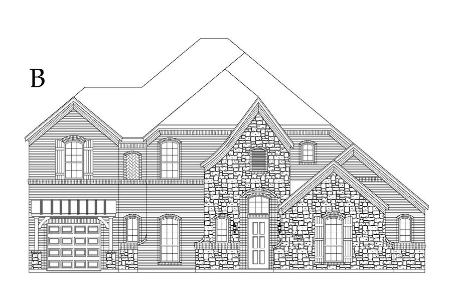 Representative rendering of the exterior for the Davenport by Windsor Homes (Image 6).