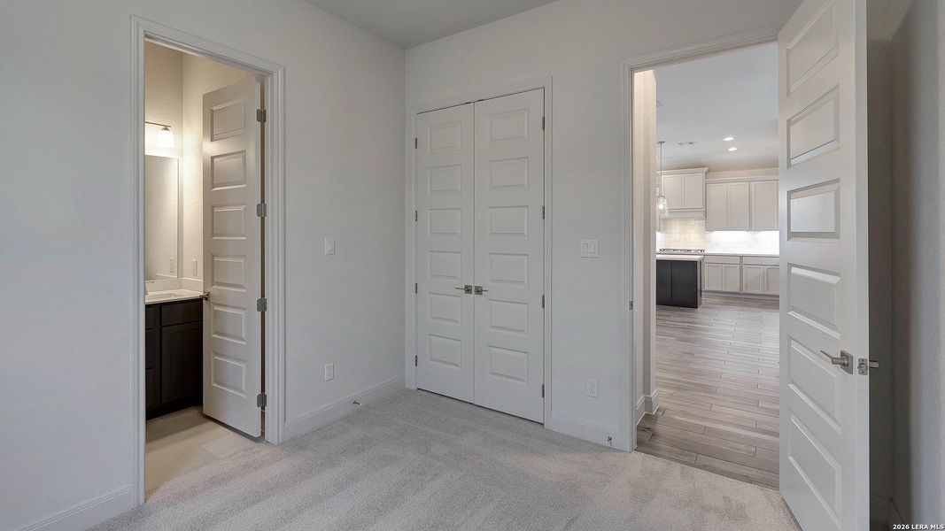 Spacious, unfurnished interior of a new home in Kallison Ranch, San Antonio (Image 22).