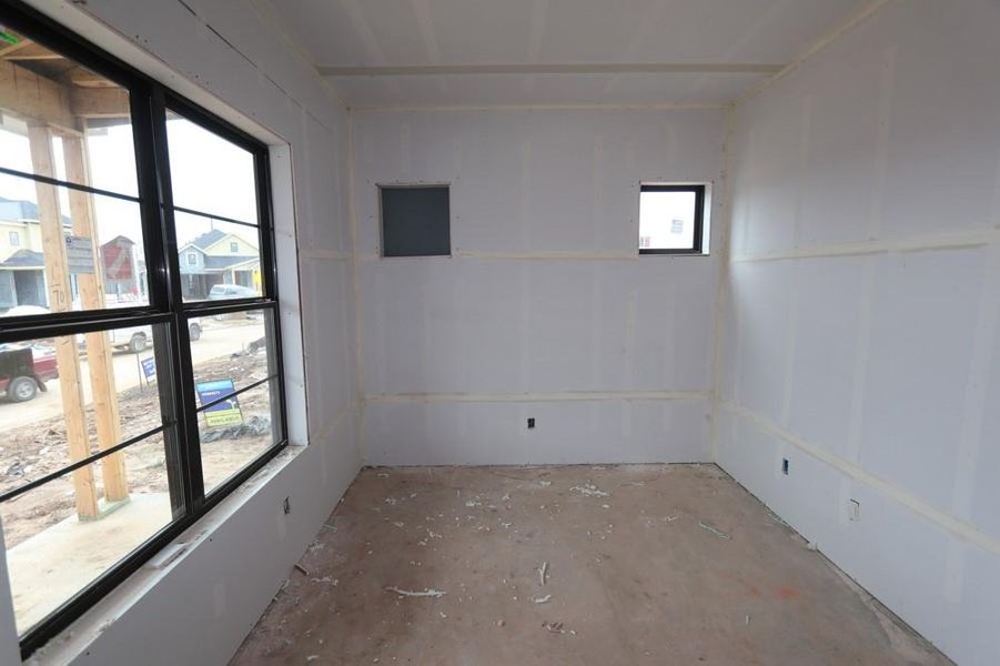 In-progress construction of a new home in Indigo 50’ Homesites, Richmond, TX (Image 6). In-progress construction of a new home in Indigo 50’ Homesites, Richmond, TX (Image 6).