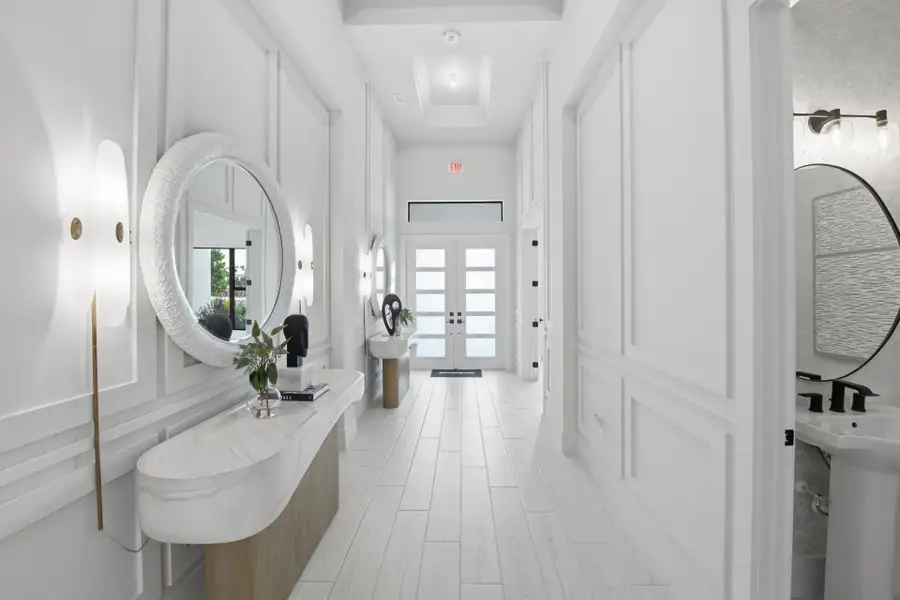Representative furnished interior of a home built from the Oakley by DiVosta in Amara, Lake Worth (Image 16). Representative furnished interior of a home built from the Oakley by DiVosta in Amara, Lake Worth (Image 16).