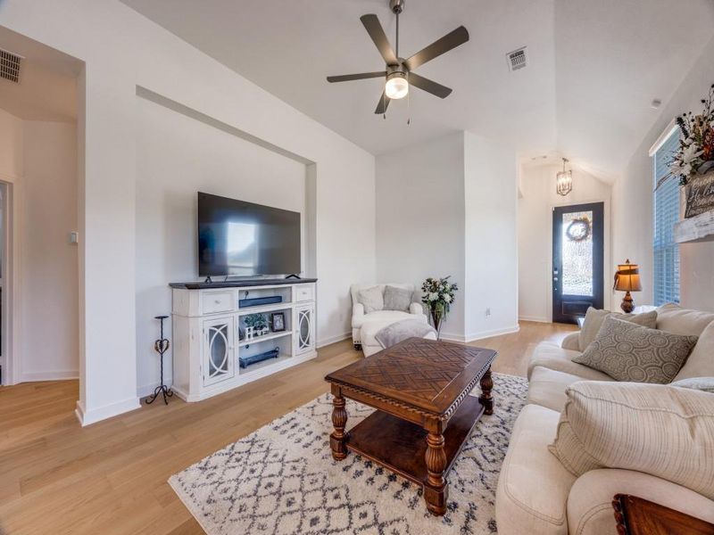 Furnished interior view inside a new home in Bel Air Village, Sherman (Image 5).