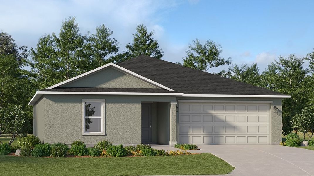 A ranch-inspired exterior