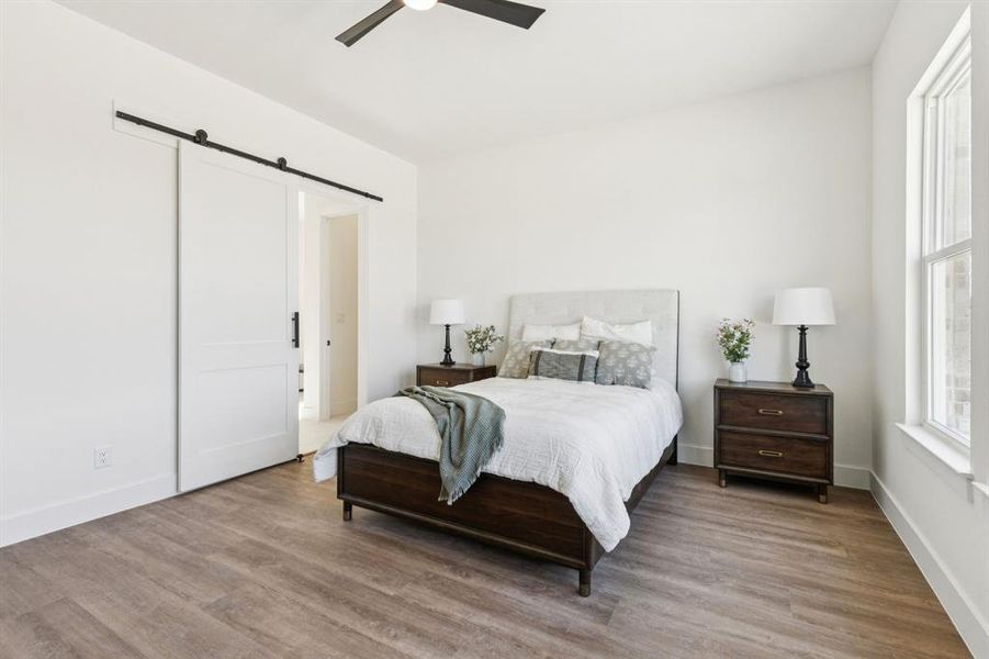 Furnished interior view inside a new home in , Justin (Image 24).