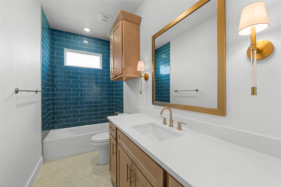 Furnished interior view inside a new home in King Oaks, Salado (Image 4). Furnished interior view inside a new home in King Oaks, Salado (Image 4).