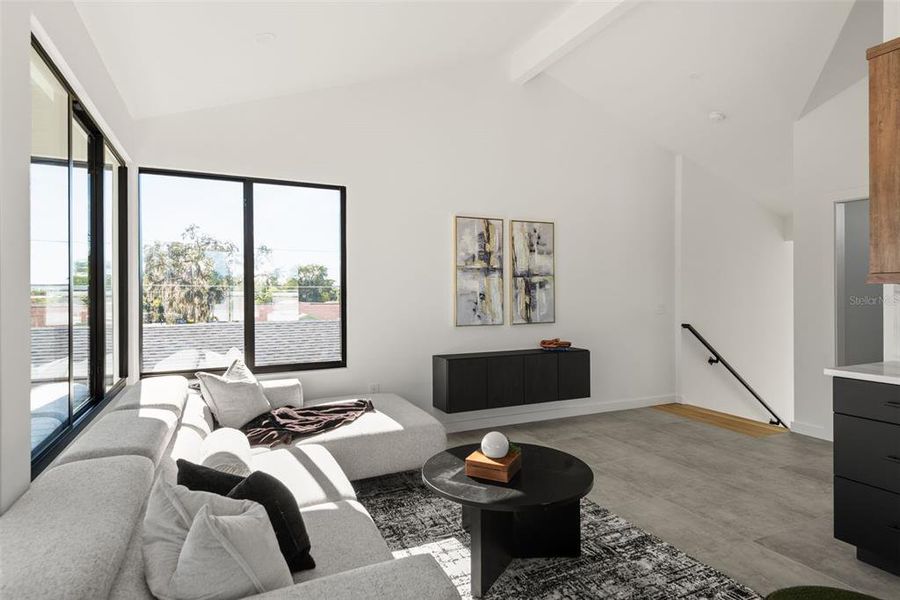 Furnished interior view inside a new home in , Winter Park (Image 36).