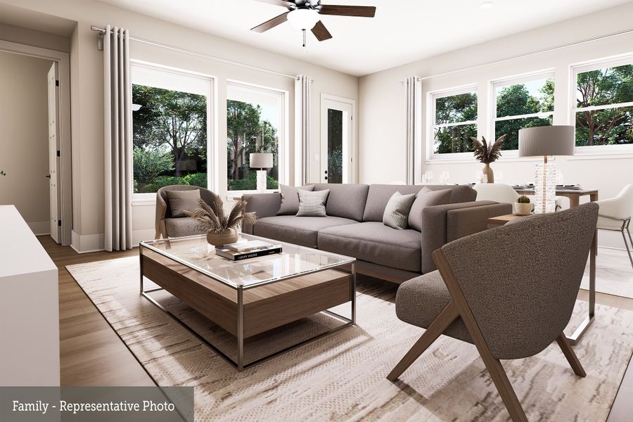 The Poppy - Family Room