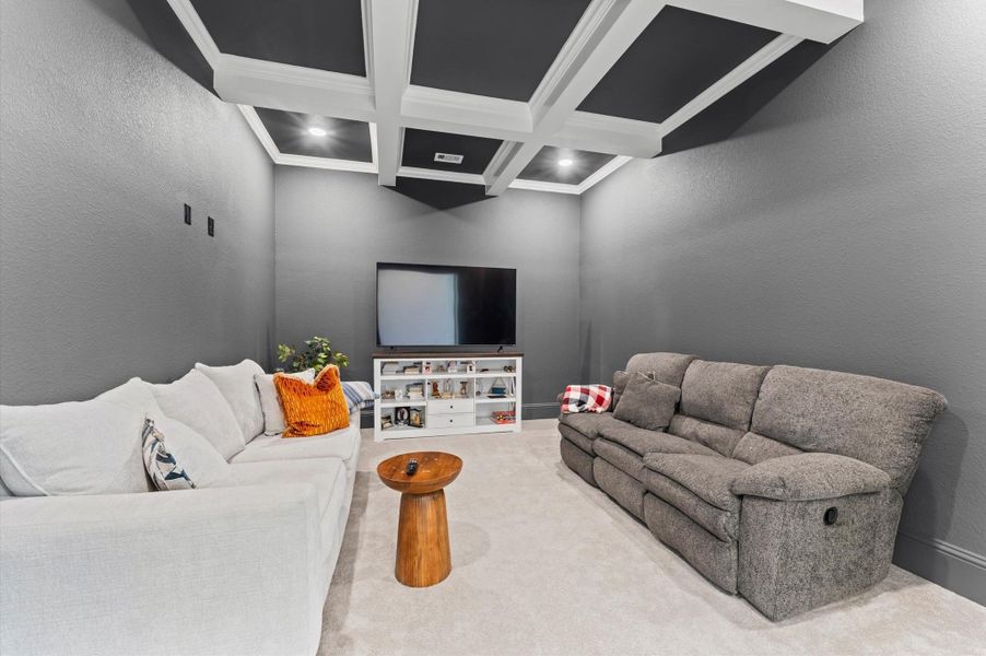 Furnished interior view inside a new home in , Fulshear (Image 32).