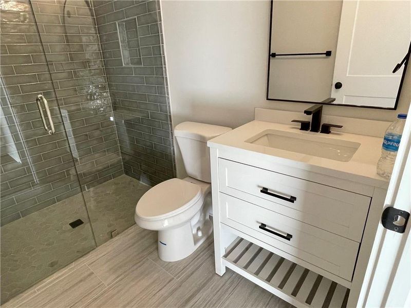 Furnished interior view inside a new home in , Monroe (Image 3).